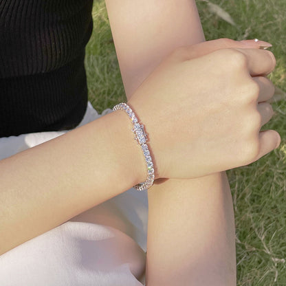 [Amore]Radiant Colorful Round Cut Party Bracelet