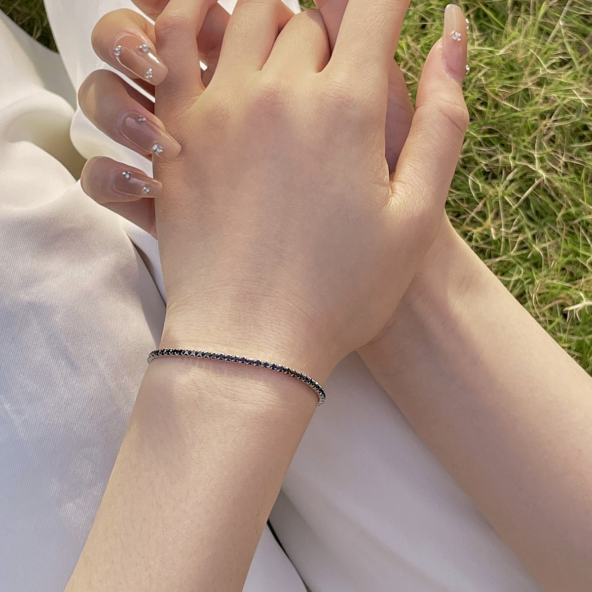 [Amore]Radiant Colorful Round Cut Party Bracelet