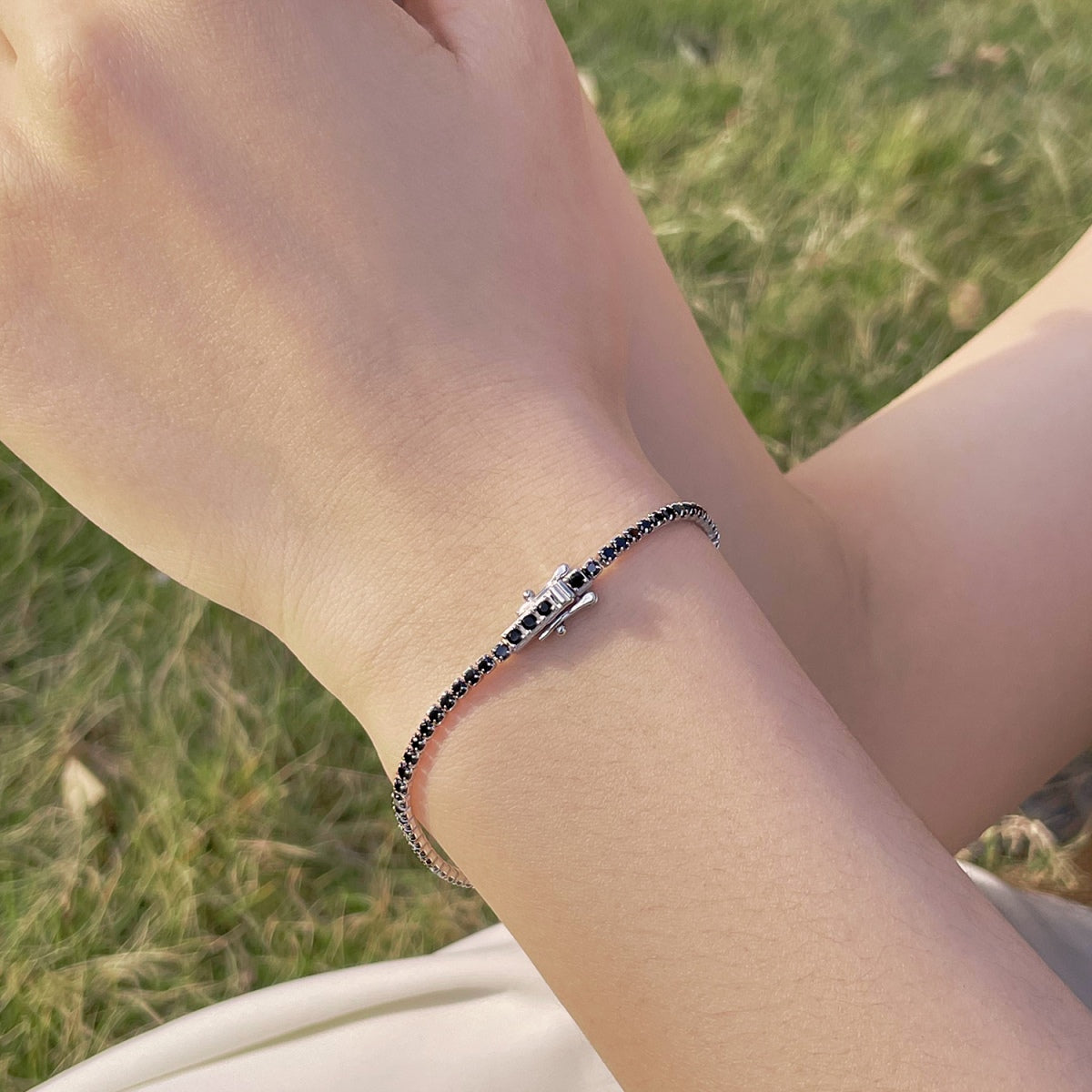 [Amore]Radiant Colorful Round Cut Party Bracelet