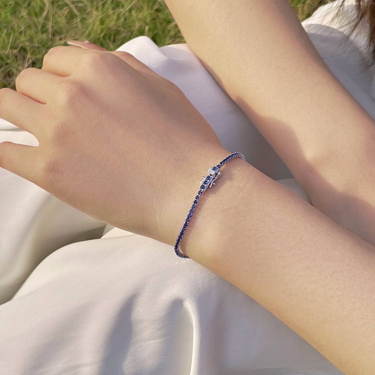 [Amore]Radiant Colorful Round Cut Party Bracelet