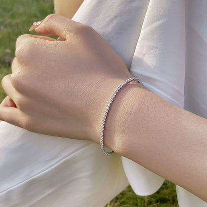 [Amore]Radiant Colorful Round Cut Party Bracelet