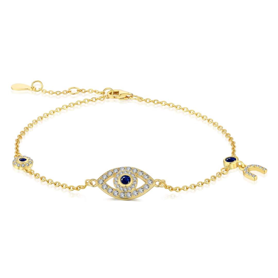 [Amore]Dainty Eye Shape Necklace