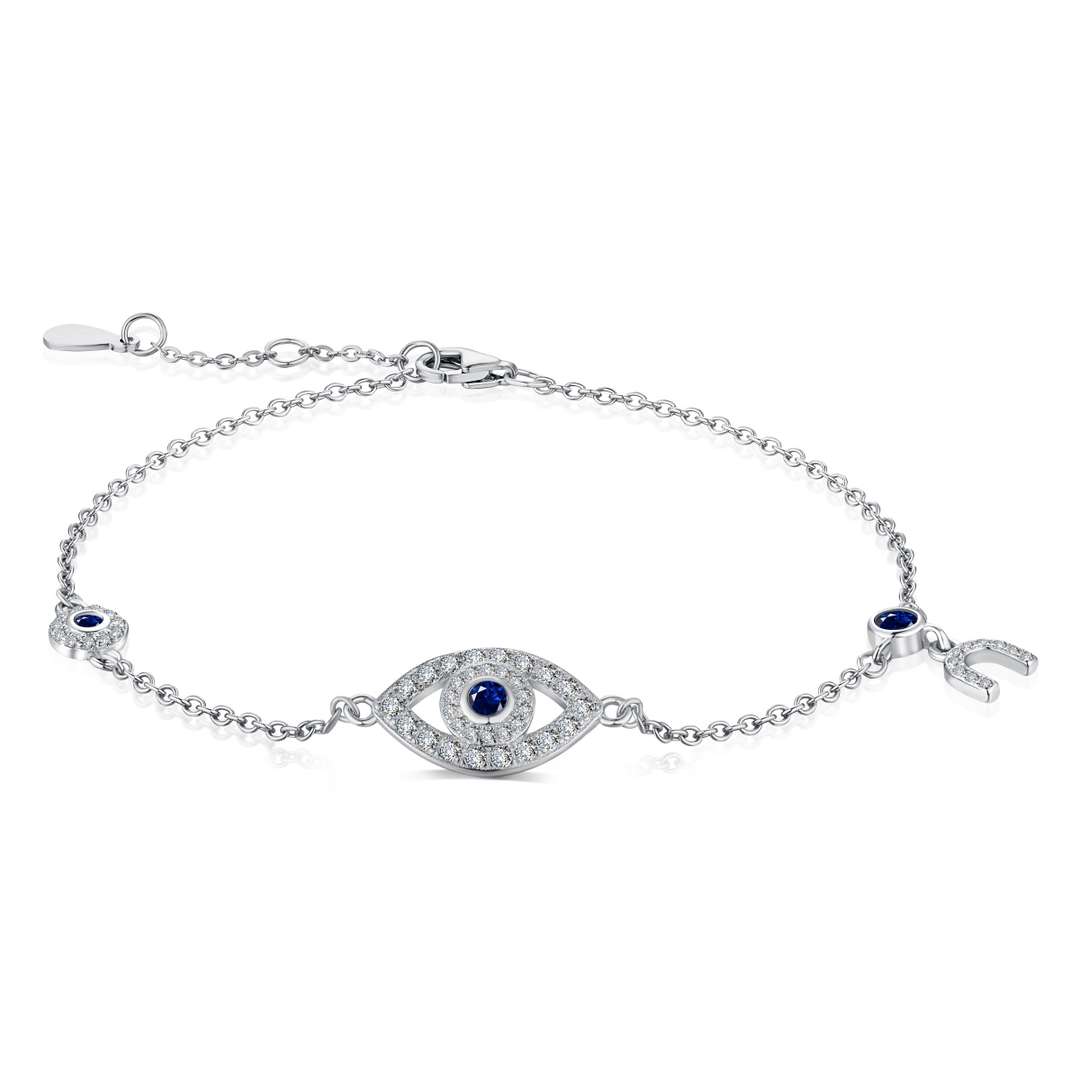 [Amore]Dainty Eye Shape Necklace