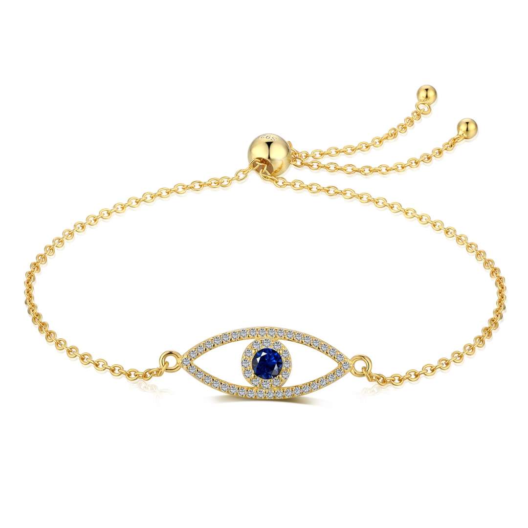 [Amore]Devil's Eye Hollow Design Bracelet