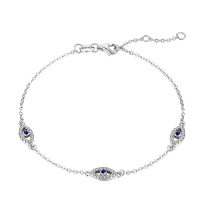 [Amore]Evil Eye Shape Pendent Necklace