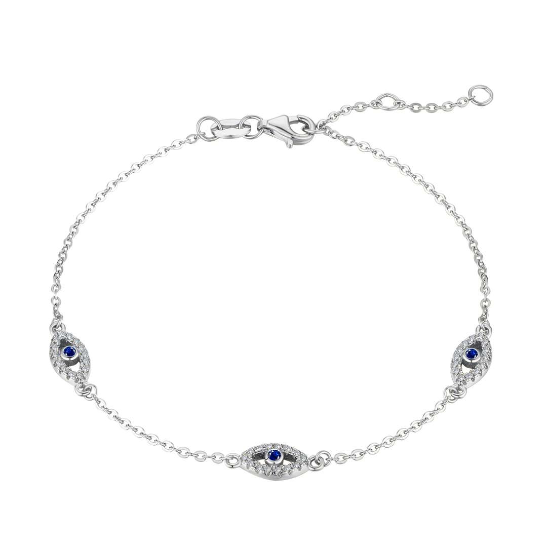 [Amore]Evil Eye Shape Pendent Necklace