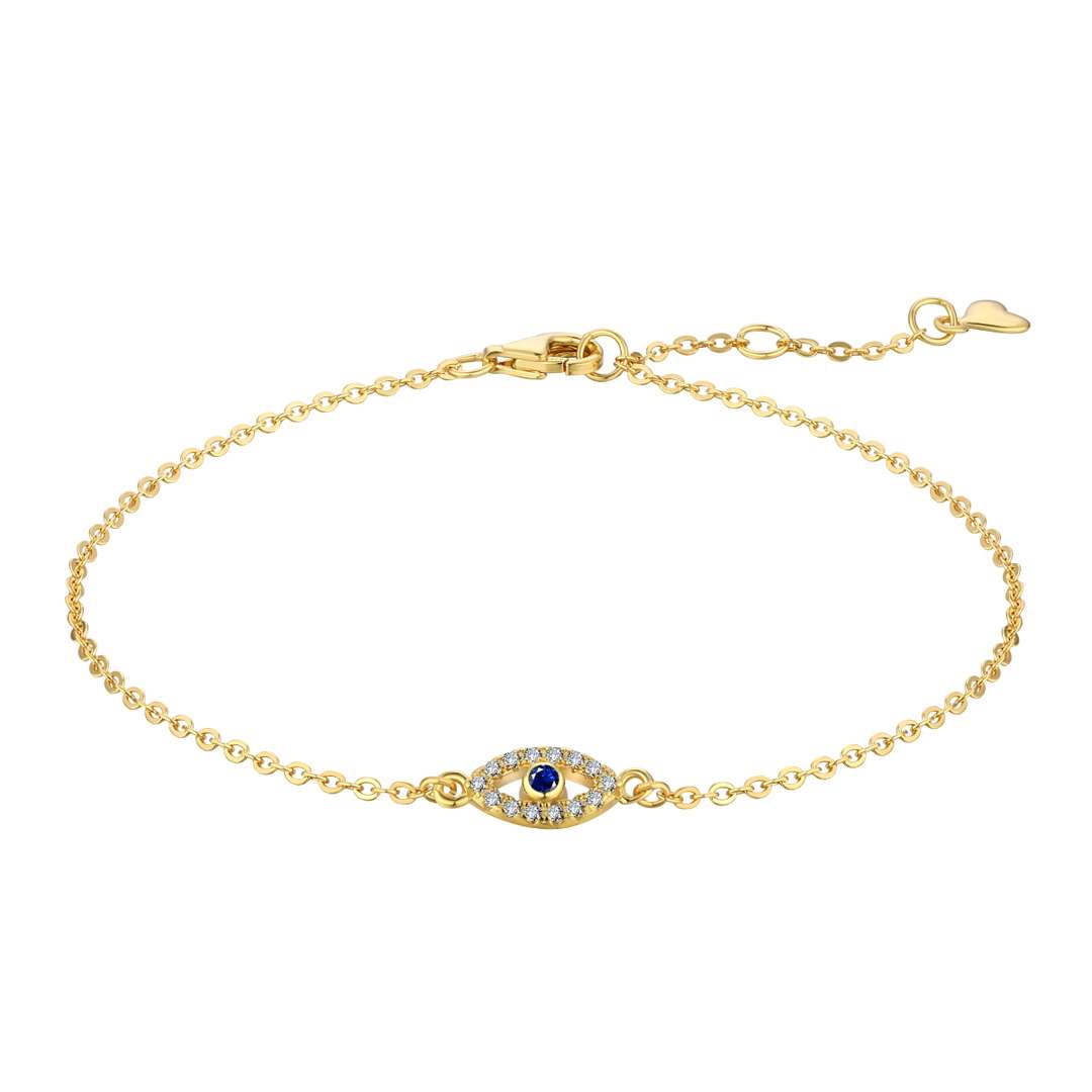 [Amore]Evil Eye Shape Necklace