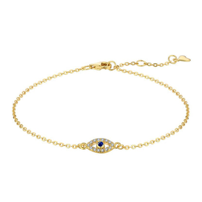 [Amore]Evil Eye Shape Necklace