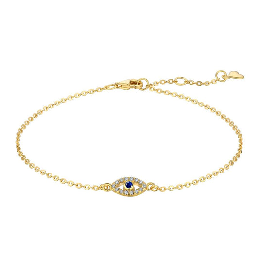 [Amore]Evil Eye Shape Necklace