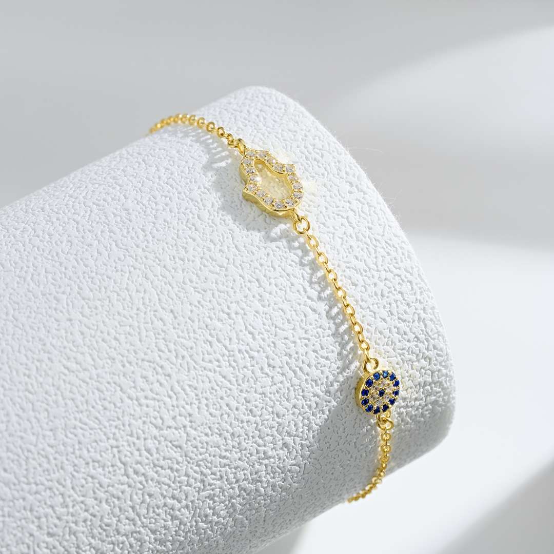 [Amore]Gost Shape & Round Shape Necklace