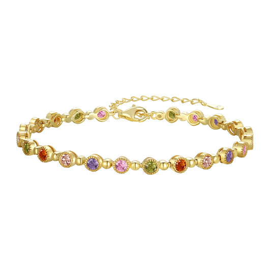 [Amore]Sparkling Exquisite Round Cut Party Bracelet