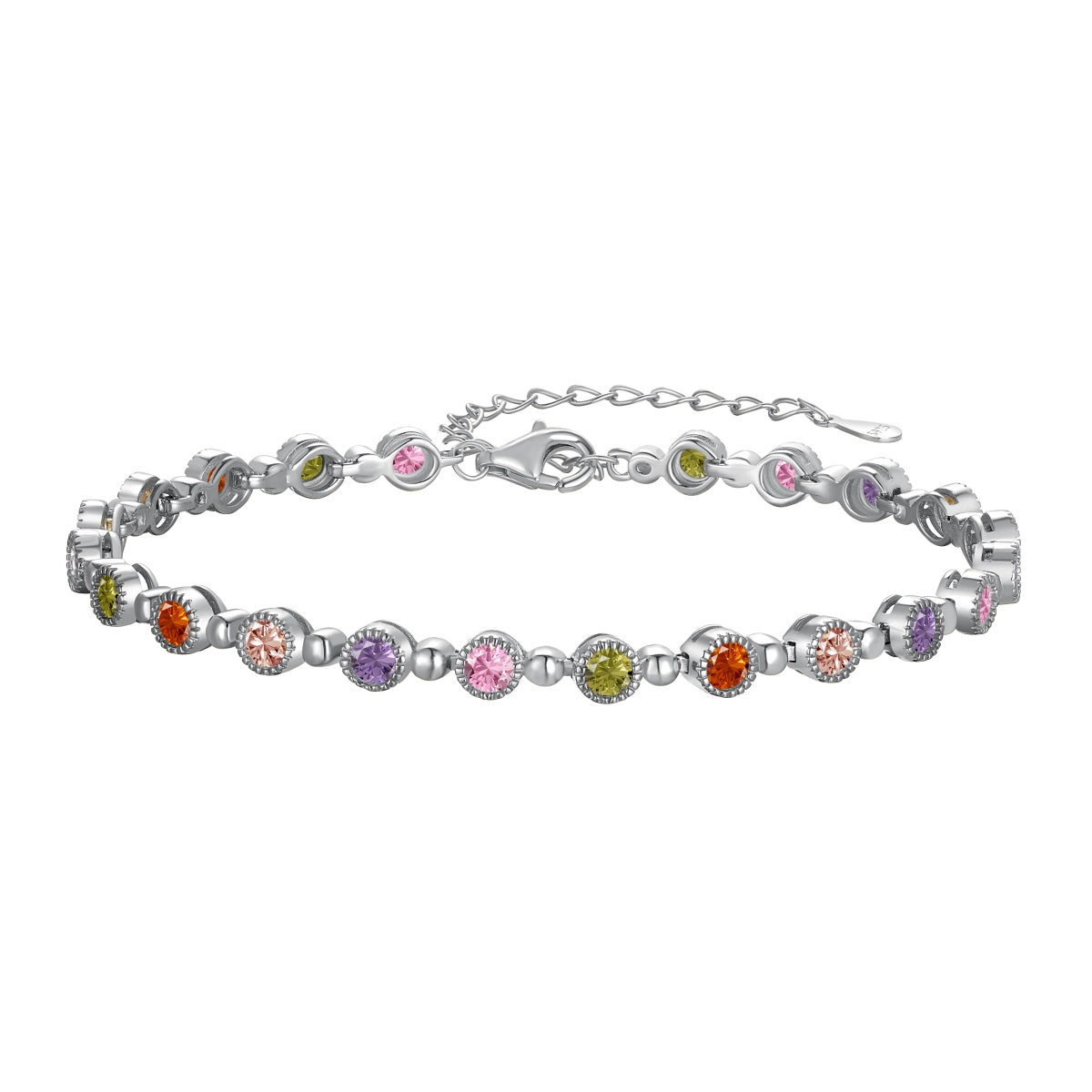 [Amore]Sparkling Exquisite Round Cut Party Bracelet