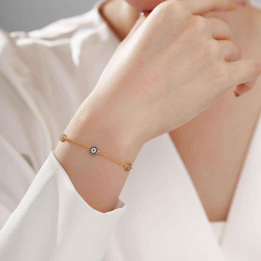 [Amore]Delicate Round Shape Pendent Necklace