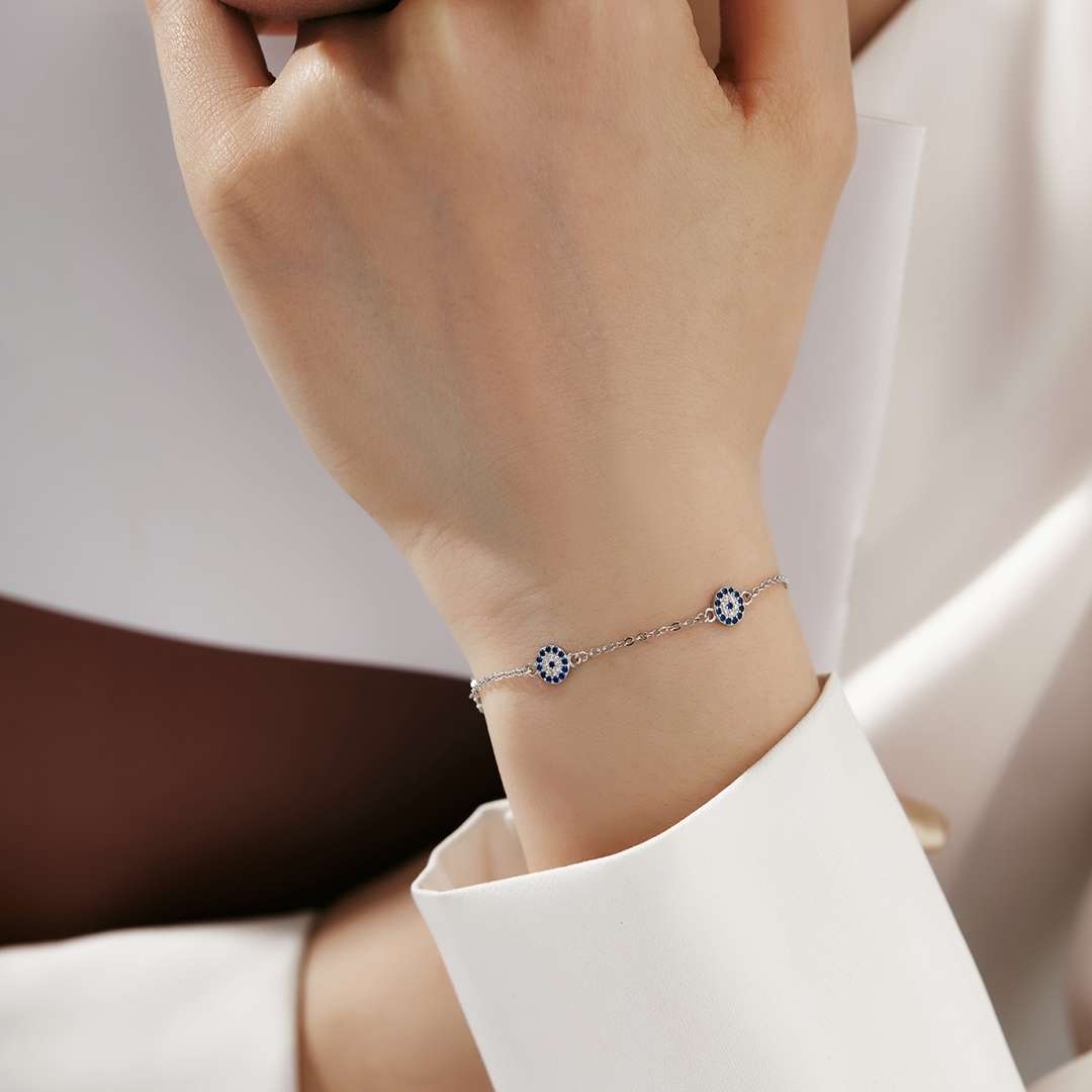[Amore]Delicate Round Shape Pendent Necklace