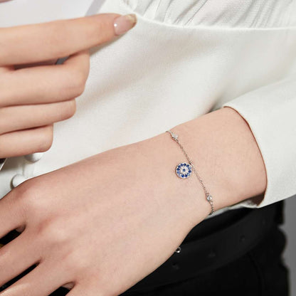 [Amore]Devil's Eye Round Shape Bracelet