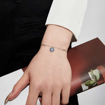 [Amore]Devil's Eye Round Shape Bracelet