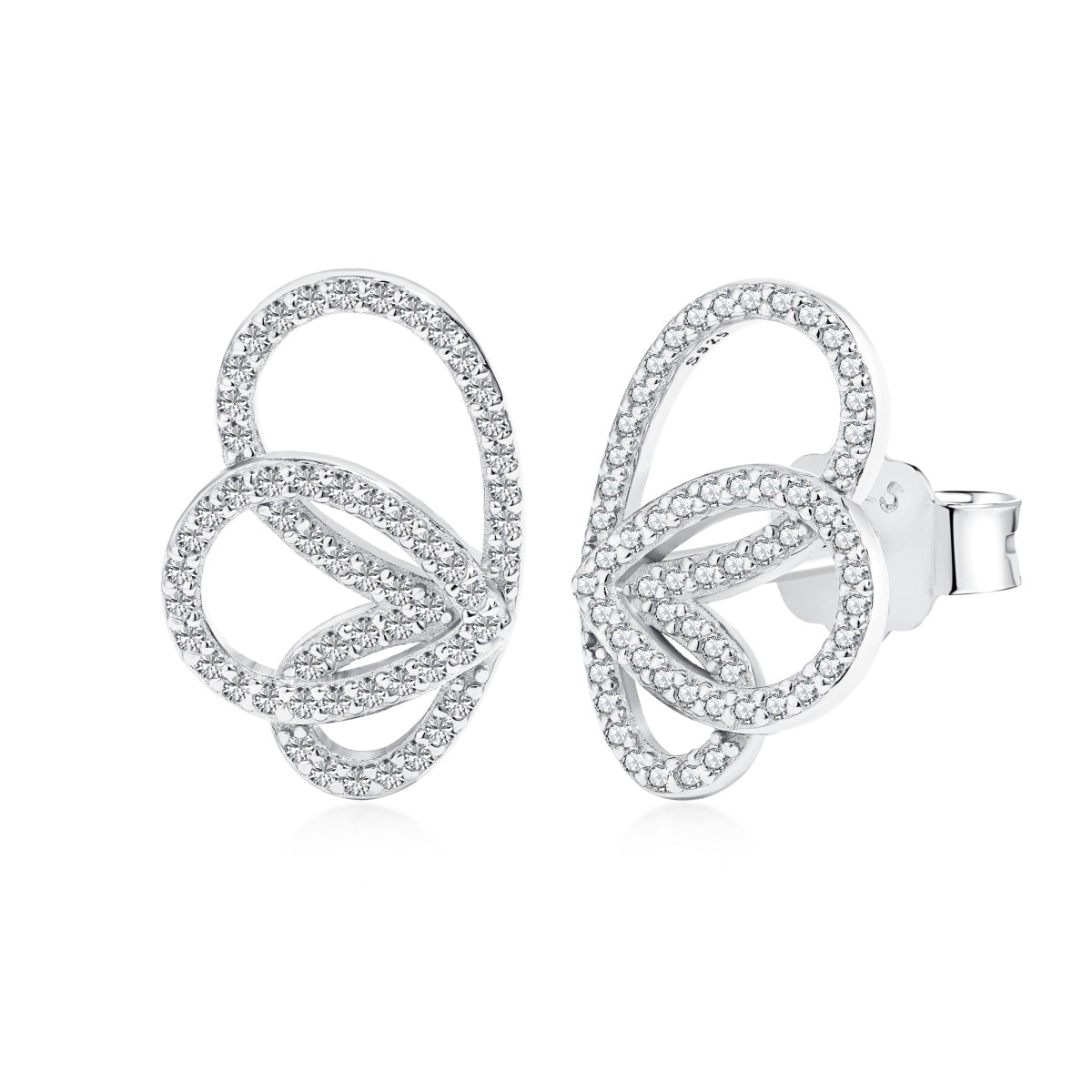 [Amore]Exquisite Butterfly Shape Earrings
