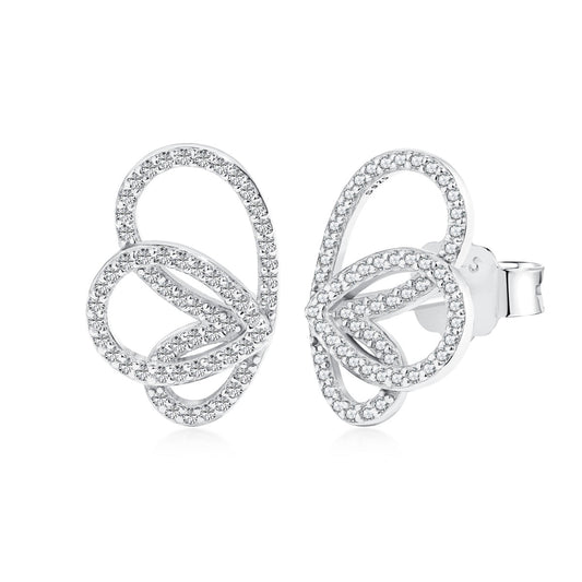 [Amore]Exquisite Butterfly Shape Earrings