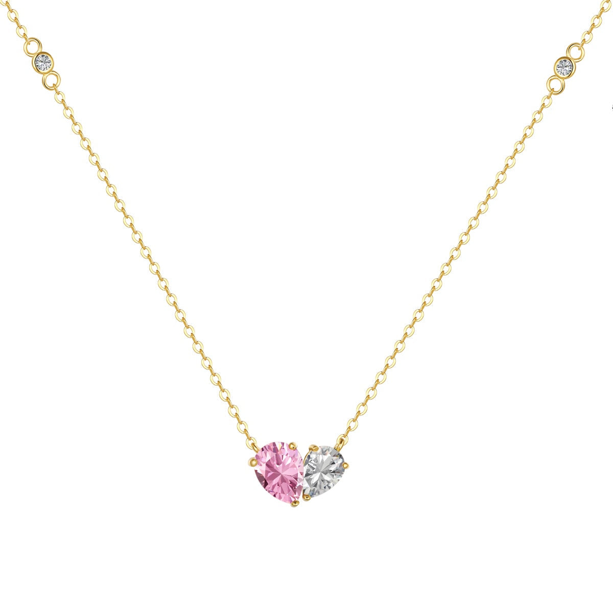[Amore]Unique Heart Shape Necklace
