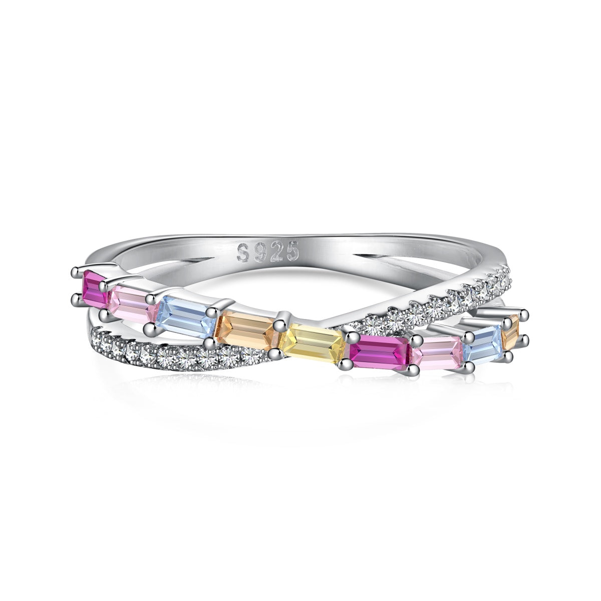 [Amore]Energetic Elegant Radiant Cut Party Ring