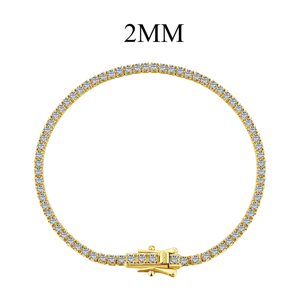 [Amore]Radiant Colorful Round Cut Party Bracelet