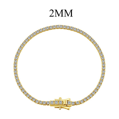 [Amore]Radiant Colorful Round Cut Party Bracelet