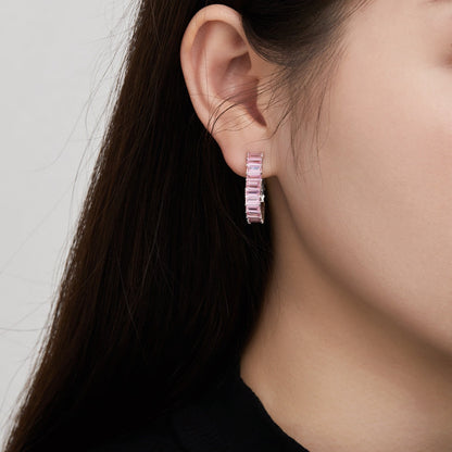 [Amore]Radiant Heart Cutout Earrings