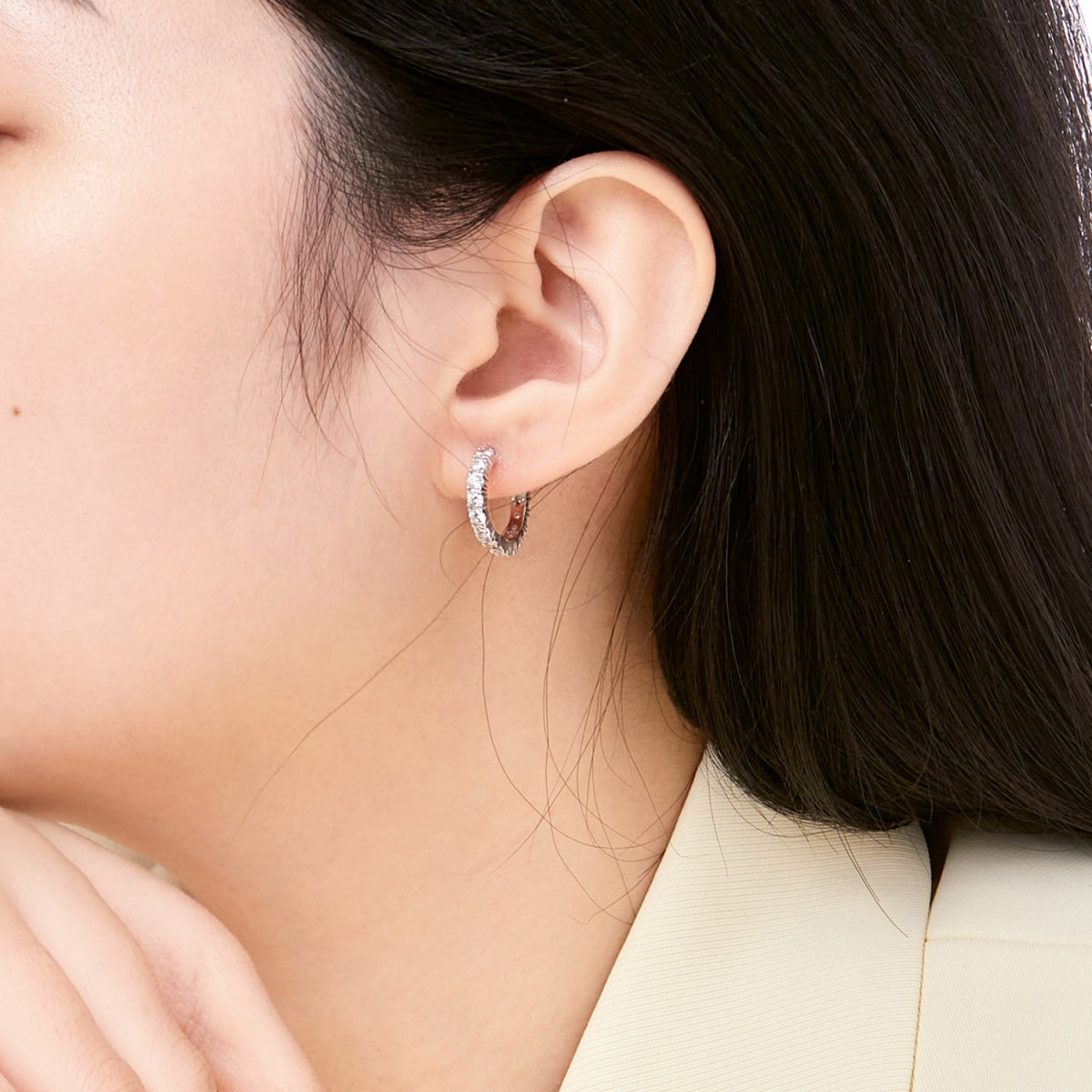 [Amore]Radiant Colorful Round Cut Earrings