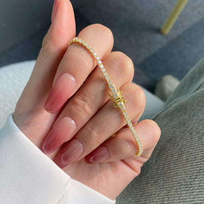 [Amore]Radiant Colorful Round Cut Party Bracelet