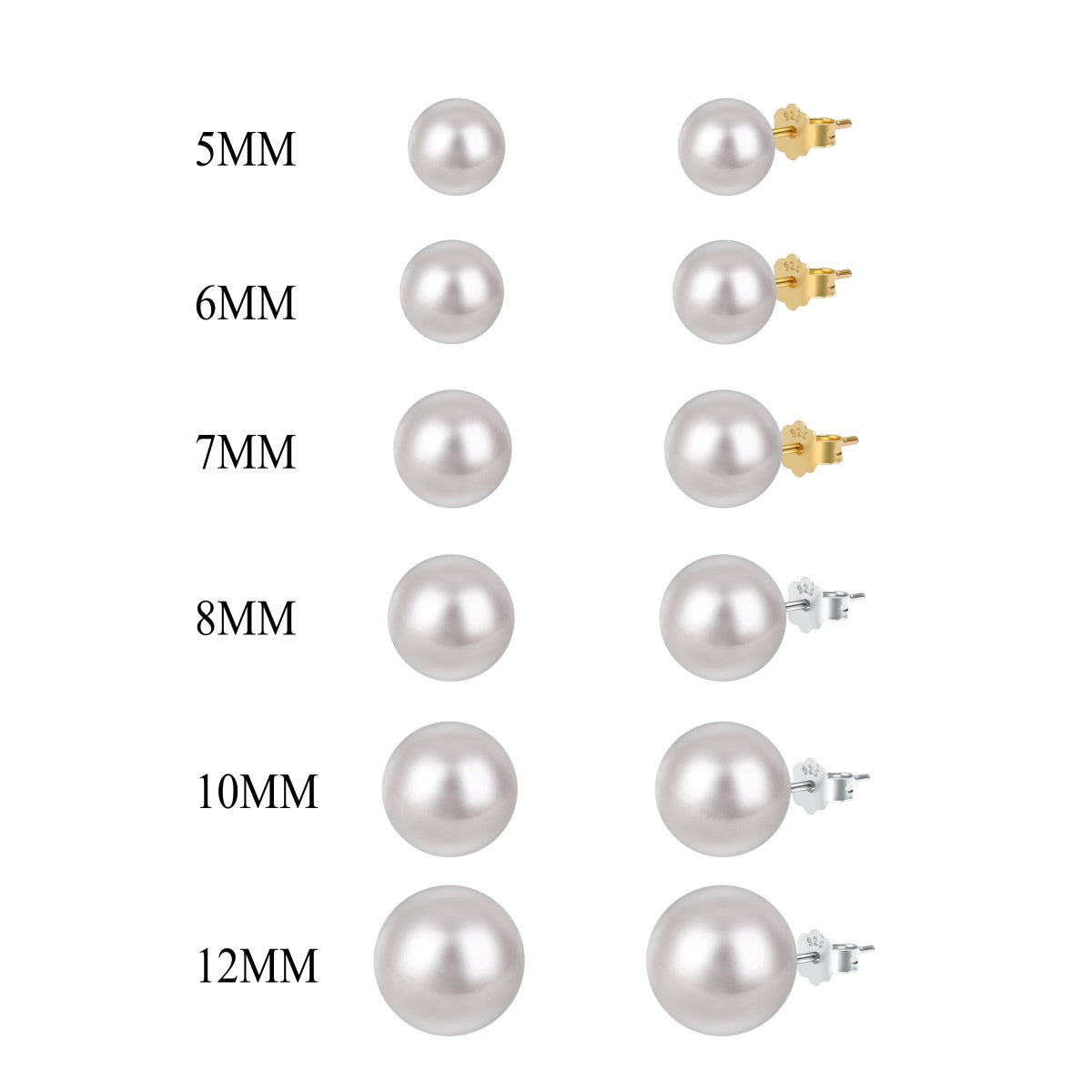 [Amore]Delicate Pearl Earrings