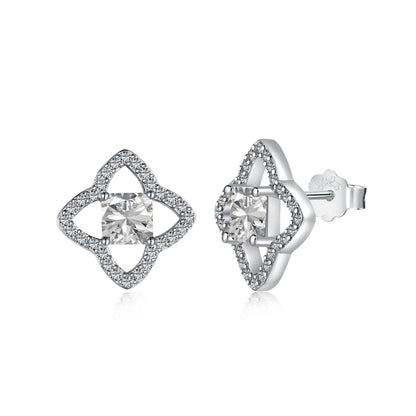 [Amore]Elegant Star Shape Princess Cut Daily Earrings