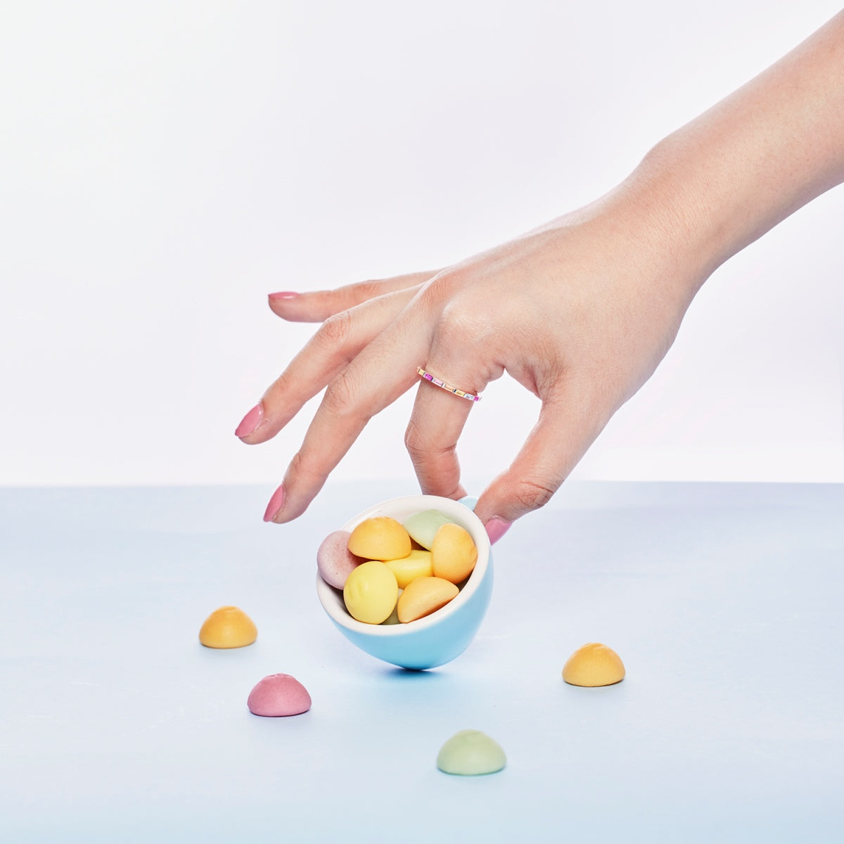 [Amore]Lively In Shades Elegant Radiant Cut Daily Ring