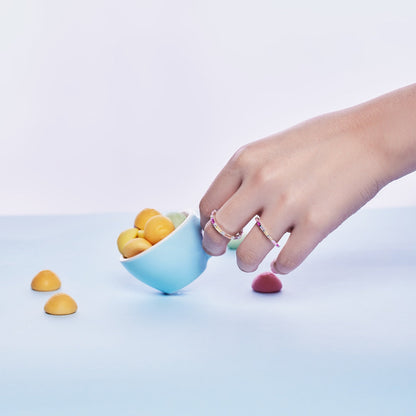 [Amore]Lively In Shades Elegant Radiant Cut Daily Ring