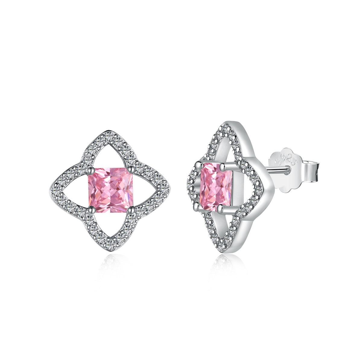 [Amore]Elegant Star Shape Princess Cut Daily Earrings
