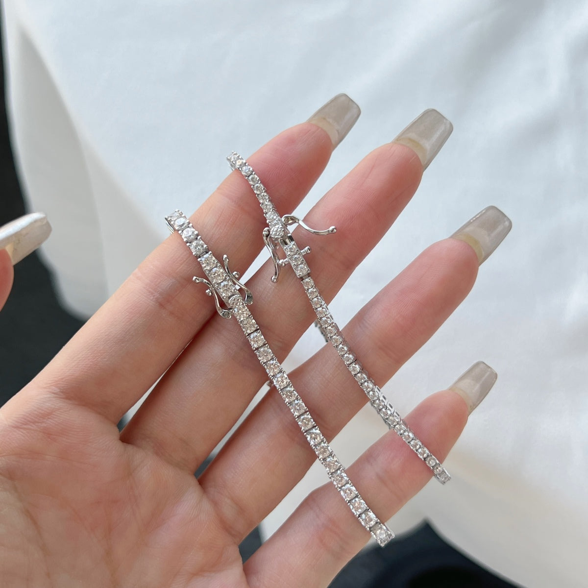 [Amore]Dazzling Exquisite Round Cut Daily Bracelet