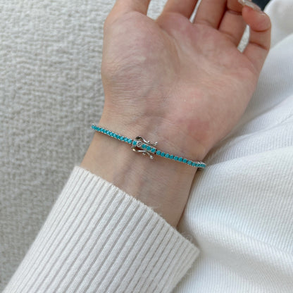 [Amore]Dazzling Exquisite Round Cut Daily Bracelet