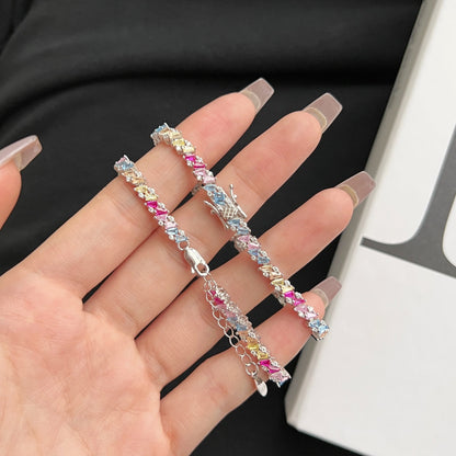 [Amore]Ornate Sparkling Multi Cut Party Bracelet