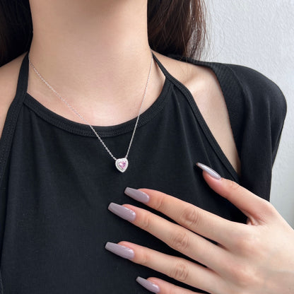 [Amore]Exquisite Heart Shape Necklace
