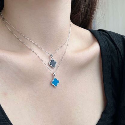 [Amore]Dainty Flower Shape Necklace