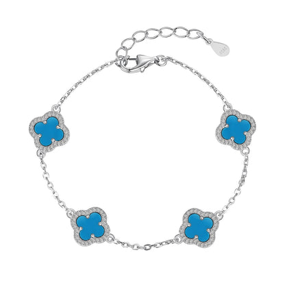 [Amore]Four-Leaf Clover Exquisite Bracelet