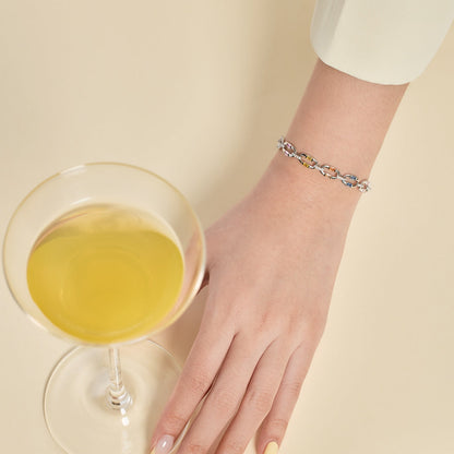 [Amore]Dazzling Colorful Daily Bracelet