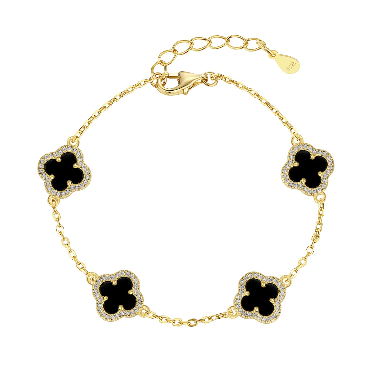 [Amore]Four-Leaf Clover Exquisite Bracelet