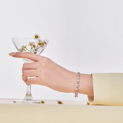 [Amore]Dazzling Radiant Multi Cut Daily Bracelet