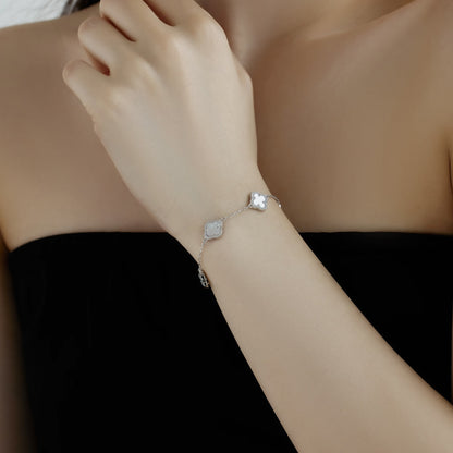 [Amore]Four-Leaf Clover Exquisite Bracelet
