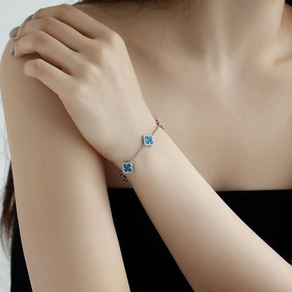 [Amore]Four-Leaf Clover Exquisite Bracelet