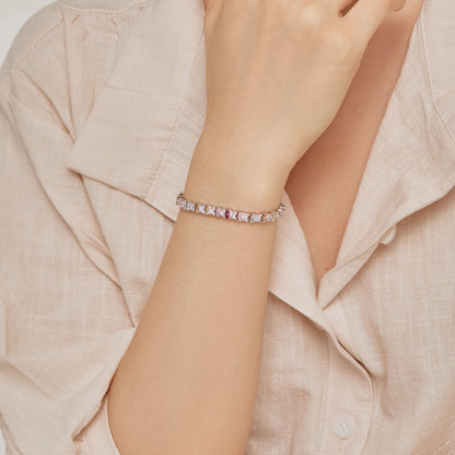 [Amore]Unique Colorful Flower Shape Daily Bracelet