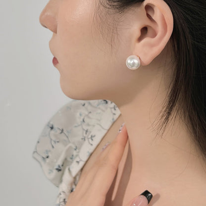 [Amore]Delicate Pearl Earrings