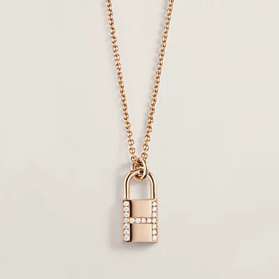 [Amore]HM ADVANCED NICHE LOCK HEAD NECKLACE DIAMONDS