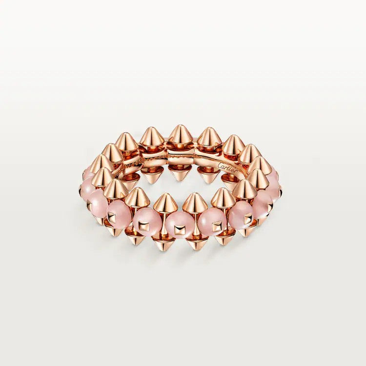 [Amore]CLASH 7.9MM AGATE CHALCEDONY RING