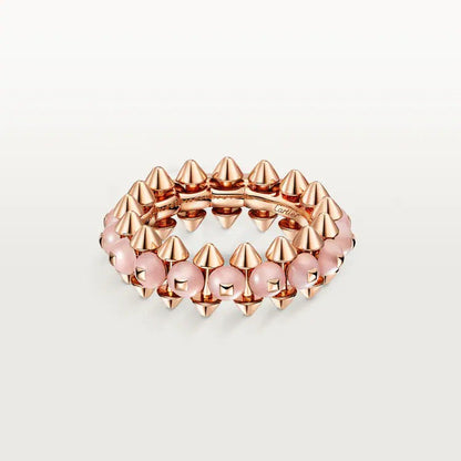 [Amore]CLASH 7.9MM AGATE CHALCEDONY RING